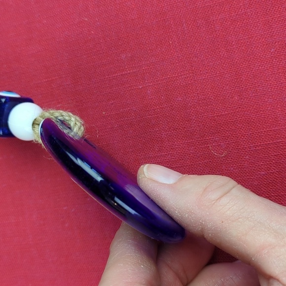Evil Eye Rope Ornament - Picture 5 of 6